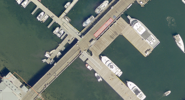 Seasonal location for trailer mounted sauna.