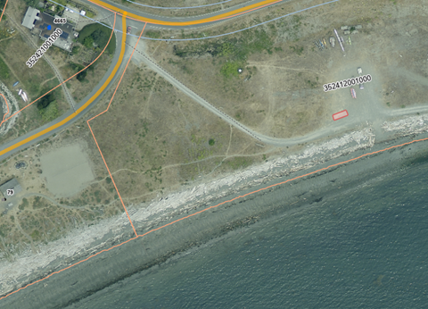 Possible year round or seasonal locations for trailer mounted sauna.